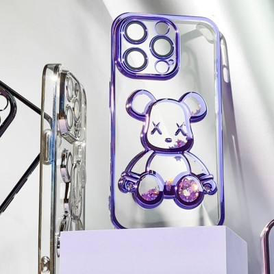 Чохол Shining Bear Case iPhone 13 Pro Max gold