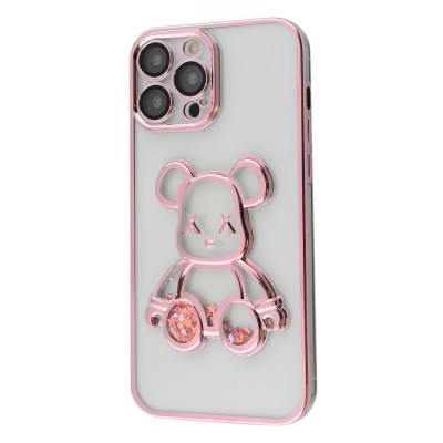 Чохол Shining Bear Case iPhone 13 Pro Max rose gold