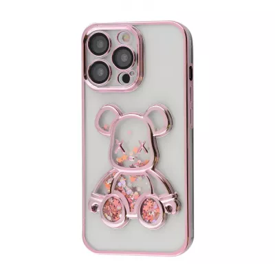 Чохол Shining Bear Case iPhone 13 Pro rose gold