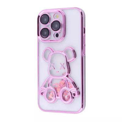 Чохол Shining Bear Case iPhone 15 Pro rose gold