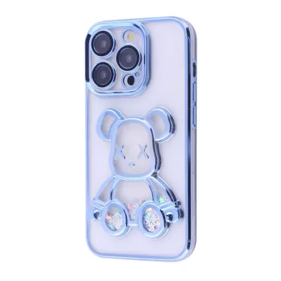 Чохол Shining Bear Case iPhone 15 Pro sierra blue