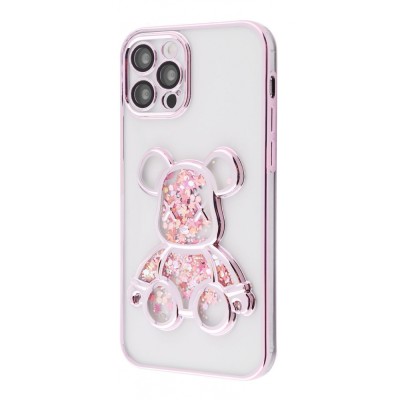 Чохол Shining Bear Case iPhone Xr rose gold