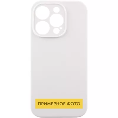 Чохол Silicone Case Full Camera Protective (AA) NO LOGO для Apple iPhone 16 Plus (6.7") Білий / White