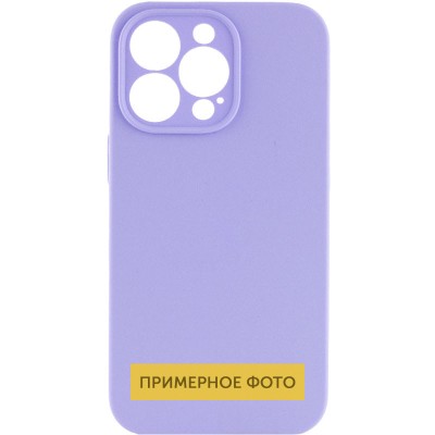 Чохол Silicone Case Full Camera Protective (AA) NO LOGO для Apple iPhone 16 Plus (6.7") Бузковий / Dasheen