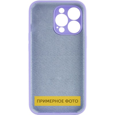 Чохол Silicone Case Full Camera Protective (AA) NO LOGO для Apple iPhone 16 Plus (6.7") Бузковий / Dasheen