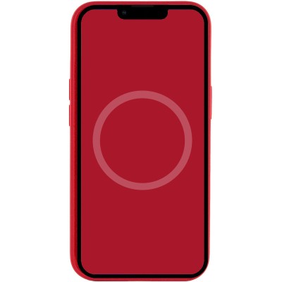 Чохол Silicone case (AAA) full with Magsafe and Animation для Apple iPhone 13 Pro (6.1") Червоний / Red