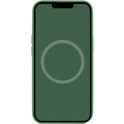 Чохол Silicone case (AAA) full with Magsafe and Animation для Apple iPhone 13 Pro Max (6.7") Зелений / Clover Чохол Silicone case (AAA) full with Magsafe and Animation для Apple iPhone 13 Pro Max (6.7") Зелений / Clover