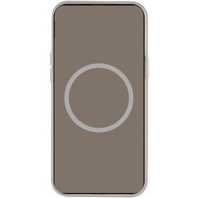 Чохол Silicone case (AAA) full with Magsafe and Animation для Apple iPhone 15 (6.1") Коричневий / Clay