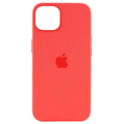 Чохол Silicone case (AAA) full with Magsafe and Animation для Apple iPhone 15 (6.1") Червоний / Guava Чохол Silicone case (AAA) full with Magsafe and Animation для Apple iPhone 15 (6.1") Червоний / Guava