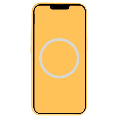 Чохол Silicone case (AAA) full with Magsafe and Animation для Apple iPhone 15 Pro (6.1") Жовтий / Sunshine