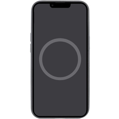 Чохол Silicone case (AAA) full with Magsafe and Animation для Apple iPhone 16 (6.1") Black