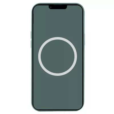 Чохол Silicone case (AAA) with Magsafe and Animation (button) для Apple iPhone 16 Pro Max (6.9") Lake Green