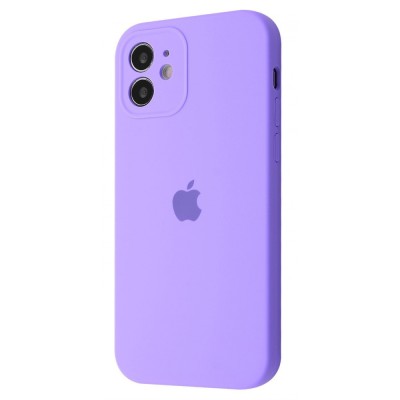 Чохол Silicone Case Camera Protection iPhone 11 light purple