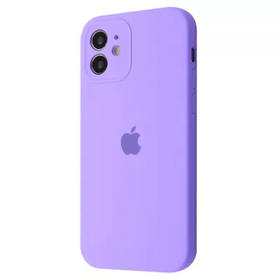 Чохол Silicone Case Camera Protection iPhone 11 light purple