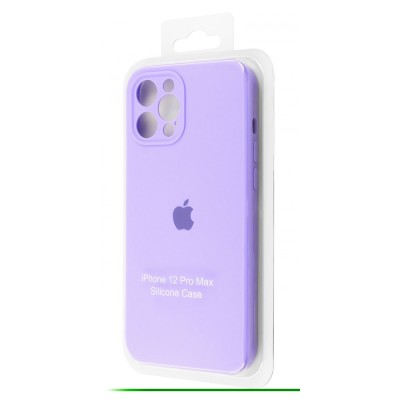 Чохол Silicone Case Camera Protection iPhone 12 Pro Max pink sand