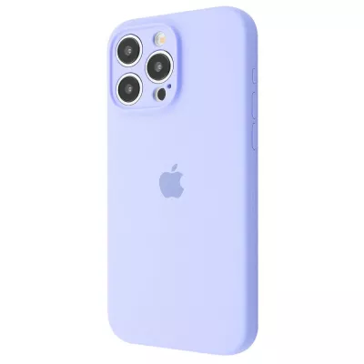 Чохол Silicone Case Camera Protection iPhone 13 Pro Max lilac cream