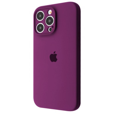 Чохол Silicone Case Camera Protection iPhone 13 Pro Max purple