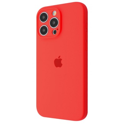 Чохол Silicone Case Camera Protection iPhone 13 Pro Max red