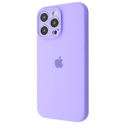 Чохол Silicone Case Camera Protection iPhone 14 Pro Max light purple