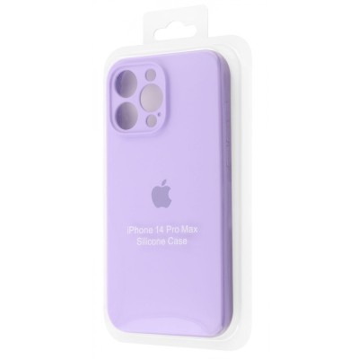 Чохол Silicone Case Camera Protection iPhone 14 Pro Max yellow