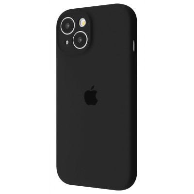 Чохол Silicone Case Camera Protection iPhone 15 black