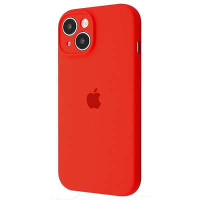 Чохол Silicone Case Camera Protection iPhone 15 red