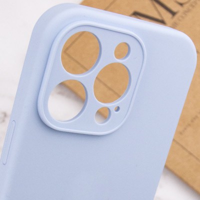 Чохол Silicone Case Full Camera Protective (AA) NO LOGO для Apple iPhone 14 Pro Max (6.7") Блакитний / Lilac Blue Чохол Silicone Case Full Camera Protective (AA) NO LOGO для Apple iPhone 14 Pro Max (6.7") Блакитний / Lilac Blue