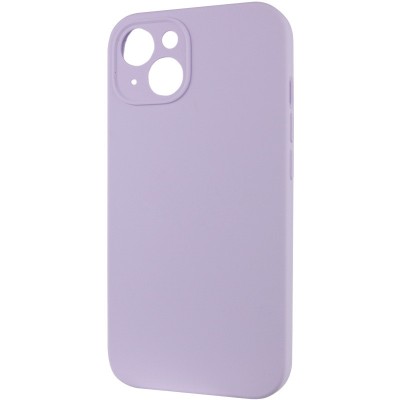 Чохол Silicone Case Full Camera Protective (AA) NO LOGO для Apple iPhone 15 (6.1") Бузковий / Lilac