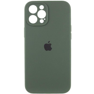 Чохол Silicone Case Full Camera Protective (AA) для Apple iPhone 12 Pro (6.1") Зелений / Cyprus Green Чохол Silicone Case Full Camera Protective (AA) для Apple iPhone 12 Pro (6.1") Зелений / Cyprus Green