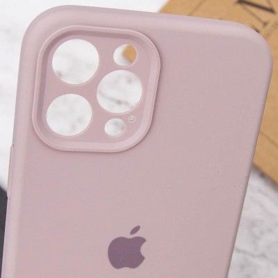 Чохол Silicone Case Full Camera Protective (AA) для Apple iPhone 12 Pro Max (6.7") Сірий / Lavender Чохол Silicone Case Full Camera Protective (AA) для Apple iPhone 12 Pro Max (6.7") Сірий / Lavender