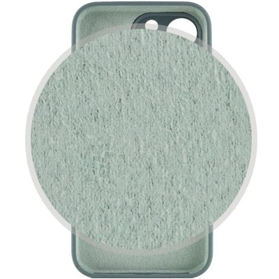 Чохол Silicone Case Full Camera Protective (AA) для Apple iPhone 15 Pro (6.1") Зелений / Pine green