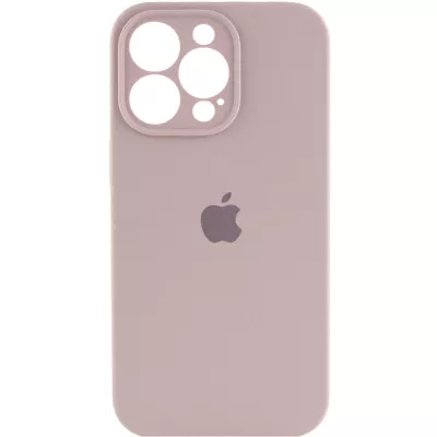 Чохол Silicone Case Full Camera Protective (AA) для Apple iPhone 15 Pro (6.1") Сірий / Lavender