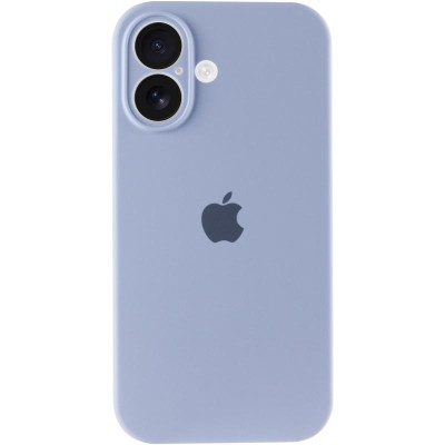 Чохол Silicone Case Full Camera Protective (AA) для Apple iPhone 16 (6.1") Блакитний / Lilac Blue Чохол Silicone Case Full Camera Protective (AA) для Apple iPhone 16 (6.1") Блакитний / Lilac Blue