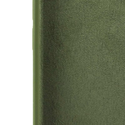 Чохол Silicone Case Full Camera Protective (AA) для Apple iPhone 16 (6.1") Зелений / Dark Olive