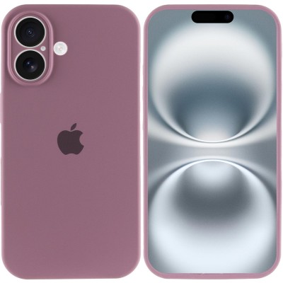 Чохол Silicone Case Full Camera Protective (AA) для Apple iPhone 16 (6.1") Ліловий / Lilac Pride