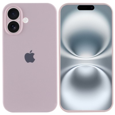 Чохол Silicone Case Full Camera Protective (AA) для Apple iPhone 16 (6.1") Рожевий / Chalk Pink Чохол Silicone Case Full Camera Protective (AA) для Apple iPhone 16 (6.1") Рожевий / Chalk Pink