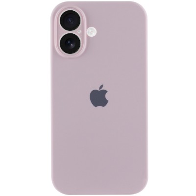 Чохол Silicone Case Full Camera Protective (AA) для Apple iPhone 16 (6.1") Рожевий / Chalk Pink Чохол Silicone Case Full Camera Protective (AA) для Apple iPhone 16 (6.1") Рожевий / Chalk Pink