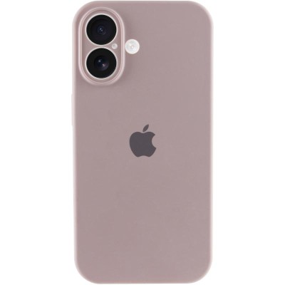 Чохол Silicone Case Full Camera Protective (AA) для Apple iPhone 16 (6.1") Сірий / Lavender Чохол Silicone Case Full Camera Protective (AA) для Apple iPhone 16 (6.1") Сірий / Lavender