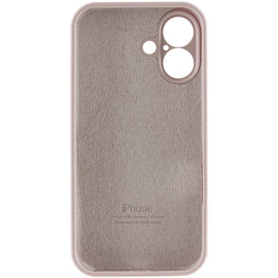 Чохол Silicone Case Full Camera Protective (AA) для Apple iPhone 16 (6.1") Сірий / Lavender Чохол Silicone Case Full Camera Protective (AA) для Apple iPhone 16 (6.1") Сірий / Lavender