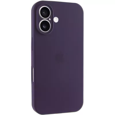 Чохол Silicone Case Full Camera Protective (AA) для Apple iPhone 16 Plus (6.7") Фіолетовий / Elderberry