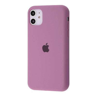 Чохол Silicone Case Full iPhone 11 black currant