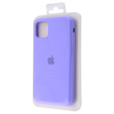 Чохол Silicone Case Full iPhone 11 black currant