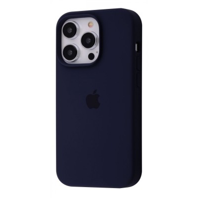 Чохол Silicone Case Full iPhone 14 Pro midnight blue