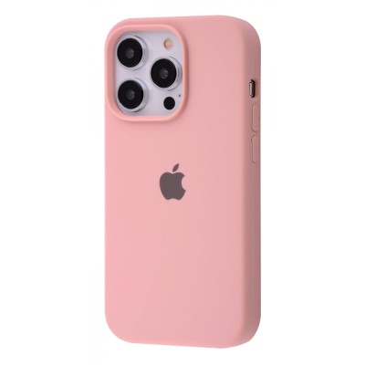 Чохол Silicone Case Full iPhone 14 Pro pink sand