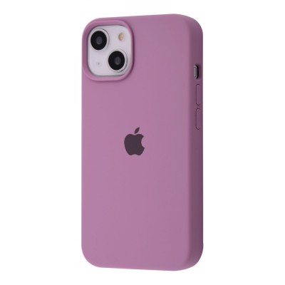 Чохол Silicone Case Full iPhone 15 black currant