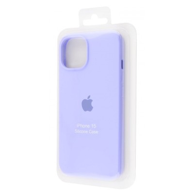 Чохол Silicone Case Full iPhone 15 pine green