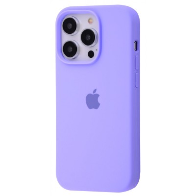 Чохол Silicone Case Full iPhone 15 Pro light purple