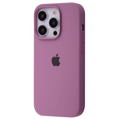 Чохол Silicone Case Full iPhone 16 black currant