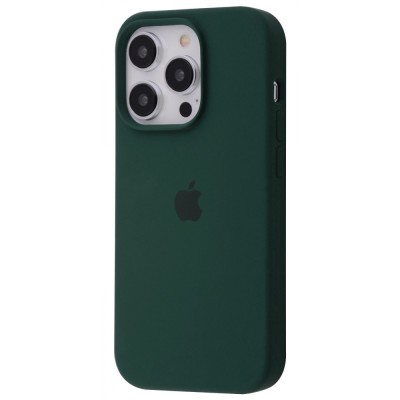 Чохол Silicone Case Full iPhone 16 Pro cyprus green