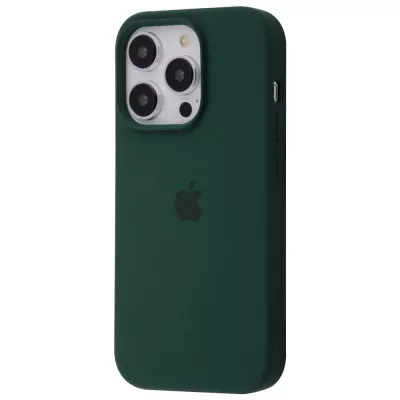 Чохол Silicone Case Full iPhone 16 Pro cyprus green